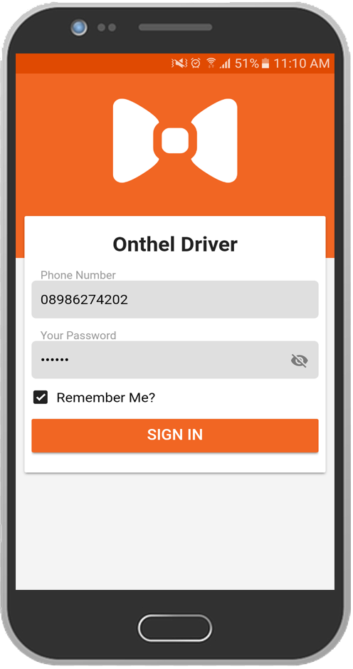 Onthel Driver App